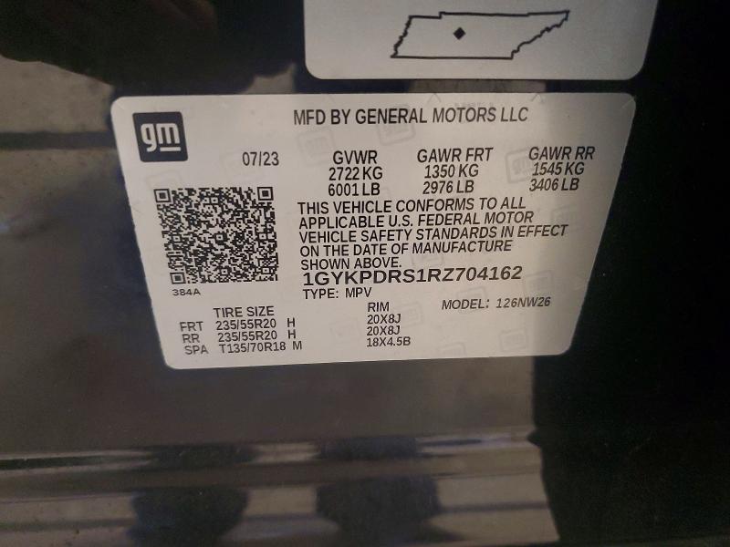 Продажа на аукционе авто 2024 Cadillac Xt6, vin: 1GYKPDRS1RZ704162, номер лота: 68569966