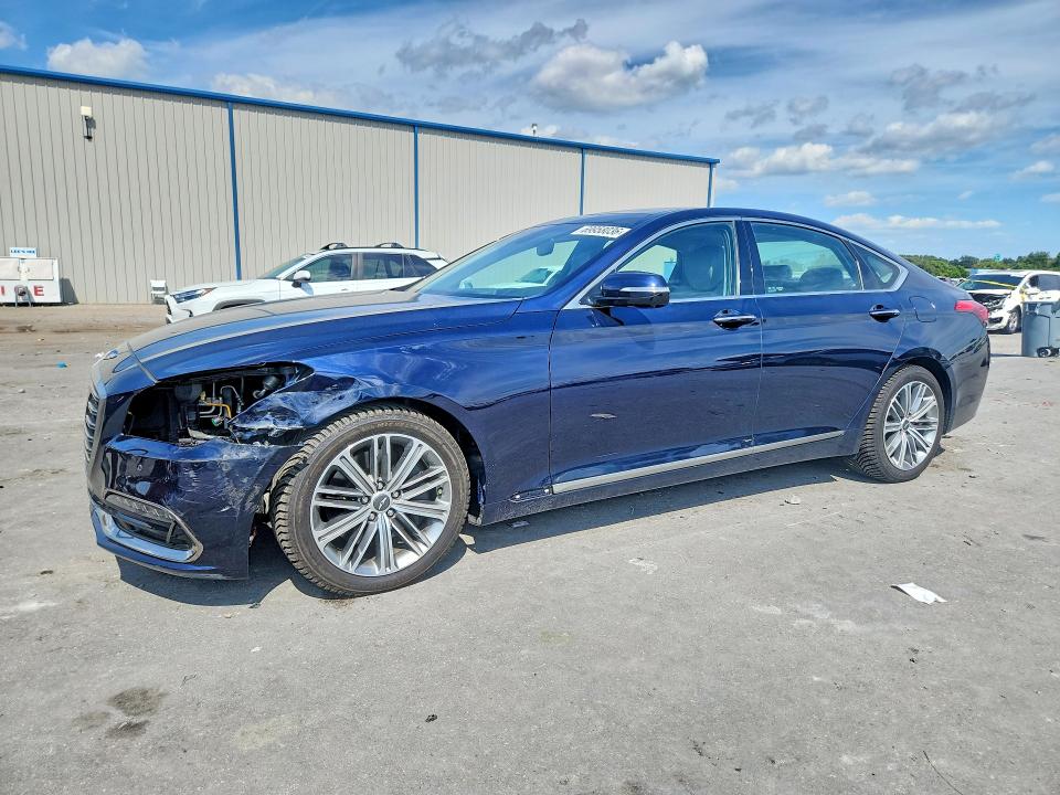 2019 Genesis G80 მანქანა იყიდება აუქციონზე, vin: KMHGN4JE9KU292174, აუქციონის ნომერი: 69958036