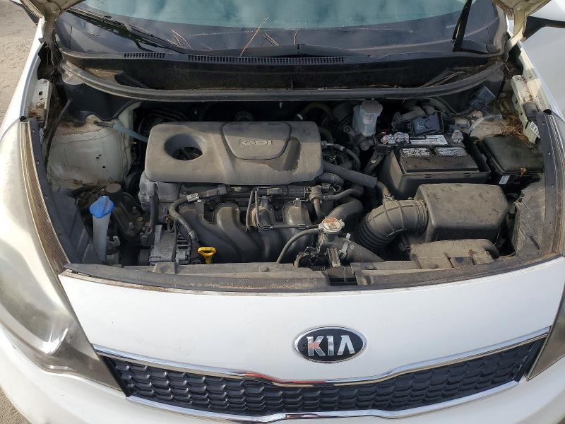 2016 Kia Rio მანქანა იყიდება აუქციონზე, vin: KNADN4A3XG6569204, აუქციონის ნომერი: 69307626