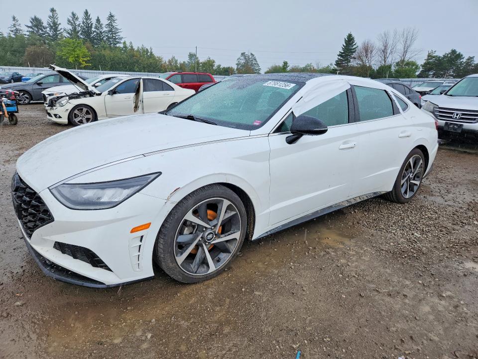 67981256 :رقم المزاد ، 5NPEJ4J23NH150270 vin ، 2022 Hyundai Sonata مزاد بيع