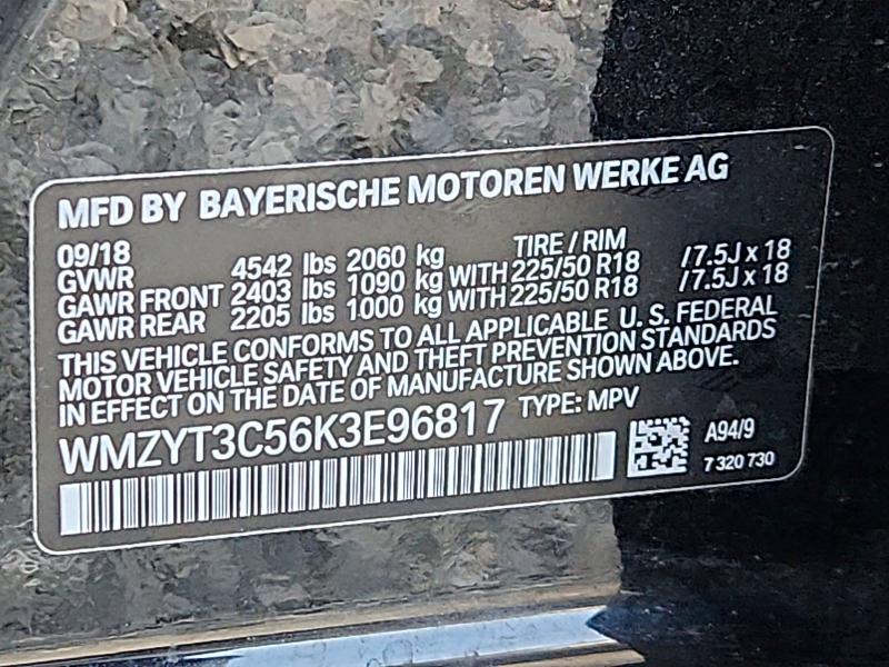 Aukcja sprzedaży 2019 Mini Cooper, vin: WMZYT3C56K3E96817, numer aukcji: 70889766