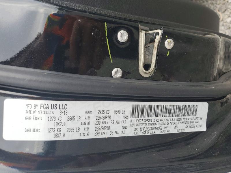 Продажа на аукционе авто 2019 Jeep Cherokee, vin: 1C4PJMDX4KD420950, номер лота: 69299756