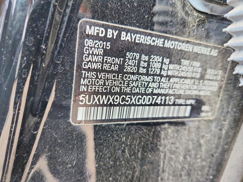Aukcja sprzedaży 2016 Bmw X3, vin: 5UXWX9C5XG0D74113, numer aukcji: 70669586