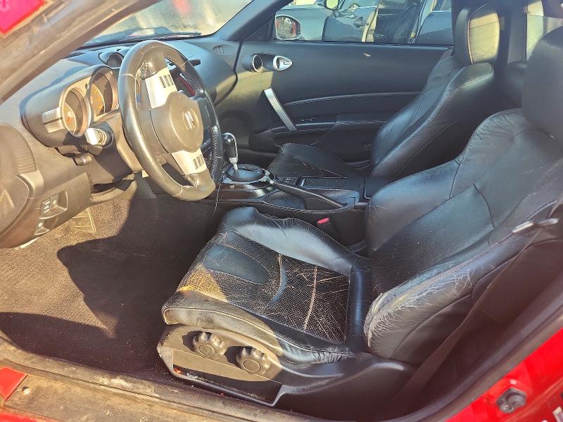 2009 Nissan 350z მანქანა იყიდება აუქციონზე, vin: JN1BZ36A89M550409, აუქციონის ნომერი: 69350606