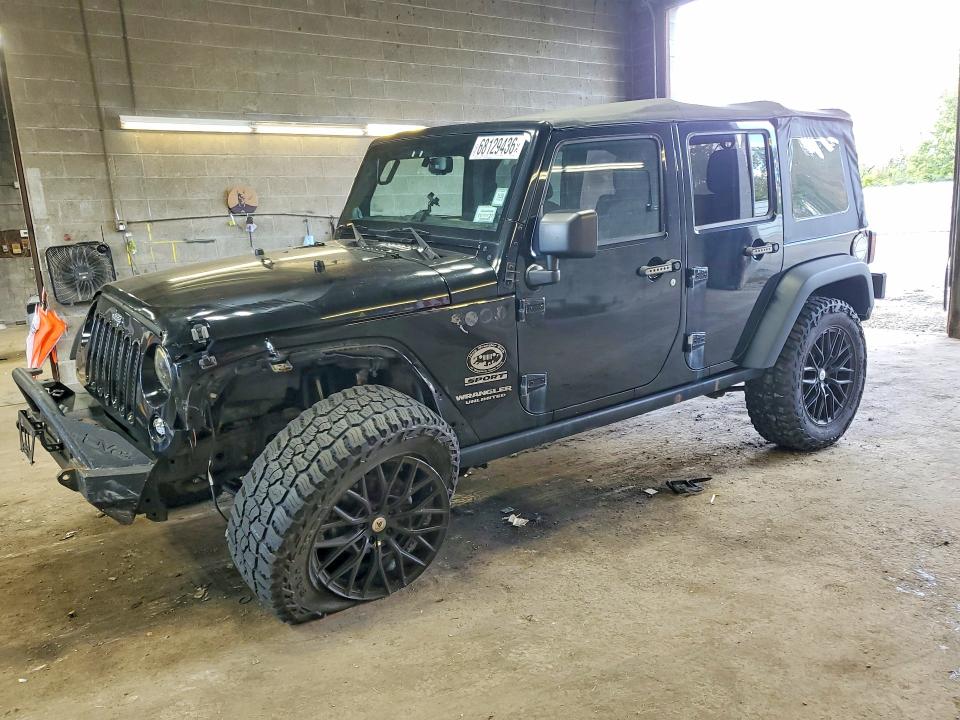Продаж на аукціоні авто 2014 Jeep Wrangler Unlimited, vin: 1C4BJWDG0EL104400, номер лоту: 68129436
