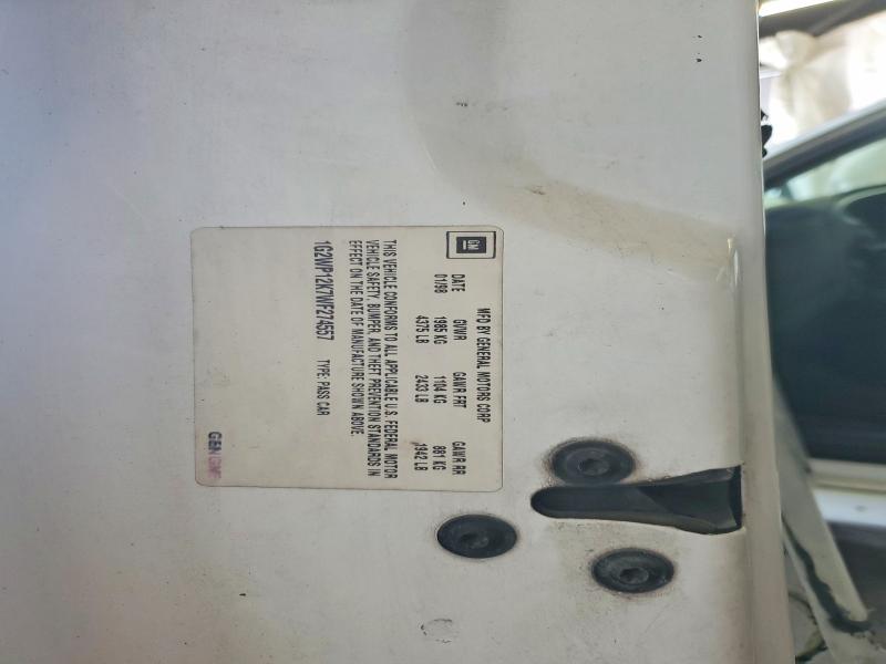 1998 Pontiac Grand Prix მანქანა იყიდება აუქციონზე, vin: 1G2WP12K7WF274557, აუქციონის ნომერი: 68432136