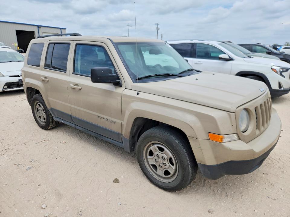 2016 Jeep Patriot მანქანა იყიდება აუქციონზე, vin: 1C4NJPBA3GD815376, აუქციონის ნომერი: 68033916