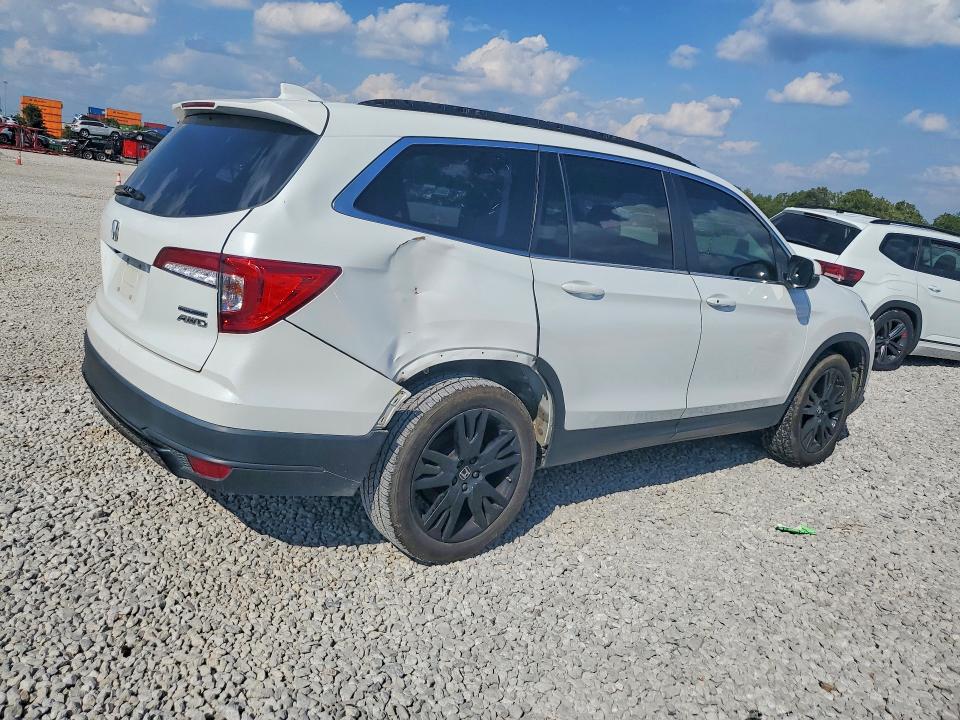 67289576 :رقم المزاد ، 5FNYF6H29MB086524 vin ، 2021 Honda Pilot مزاد بيع