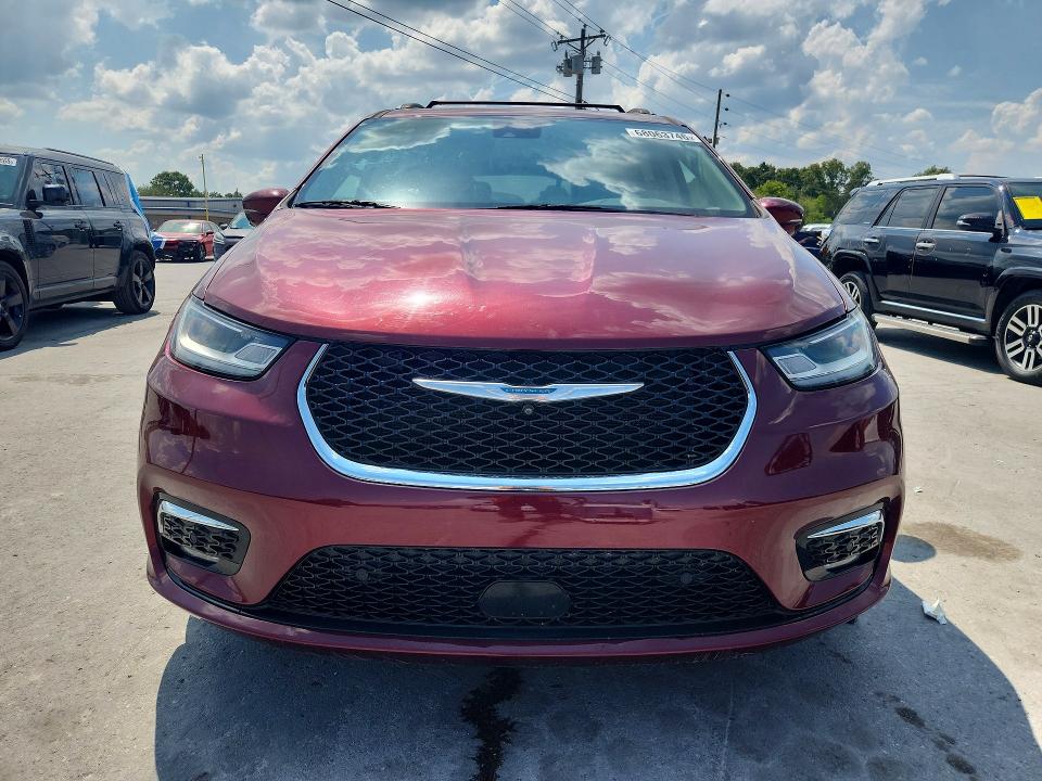 68063746 :رقم المزاد ، 2C4RC1L73MR599680 vin ، 2021 Chrysler Pacifica مزاد بيع