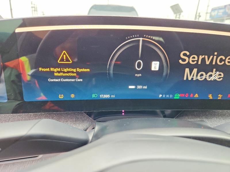 70281016 :رقم المزاد ، 50EA1PFA4PA007091 vin ، 2023 Lucid Motors Air مزاد بيع