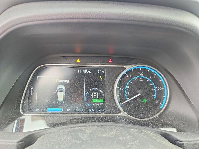 69892186 :رقم المزاد ، 1N4AZ1CP9JC305947 vin ، 2018 Nissan Leaf مزاد بيع