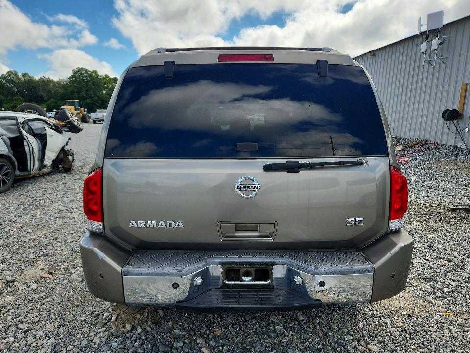 2006 Nissan Armada მანქანა იყიდება აუქციონზე, vin: 5N1AA08A76N715895, აუქციონის ნომერი: 64154916