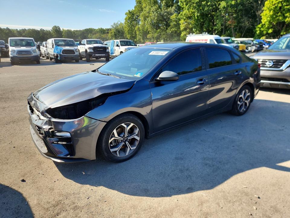 2019 Kia Forte მანქანა იყიდება აუქციონზე, vin: 3KPF24AD7KE083692, აუქციონის ნომერი: 67666146