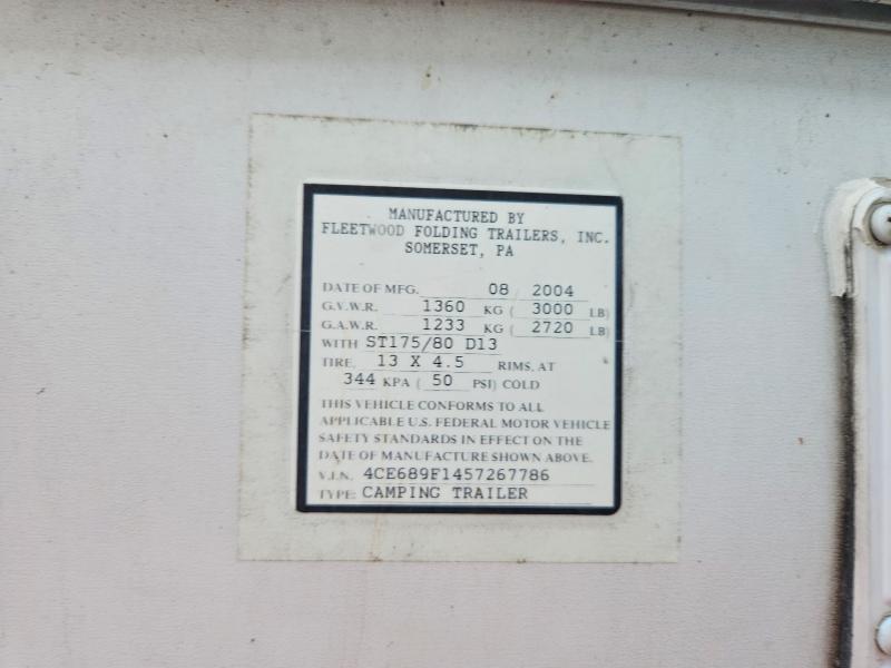 Продажа на аукционе авто 2005 Fleetwood Colonial, vin: 4CE689F1457267786, номер лота: 68272826
