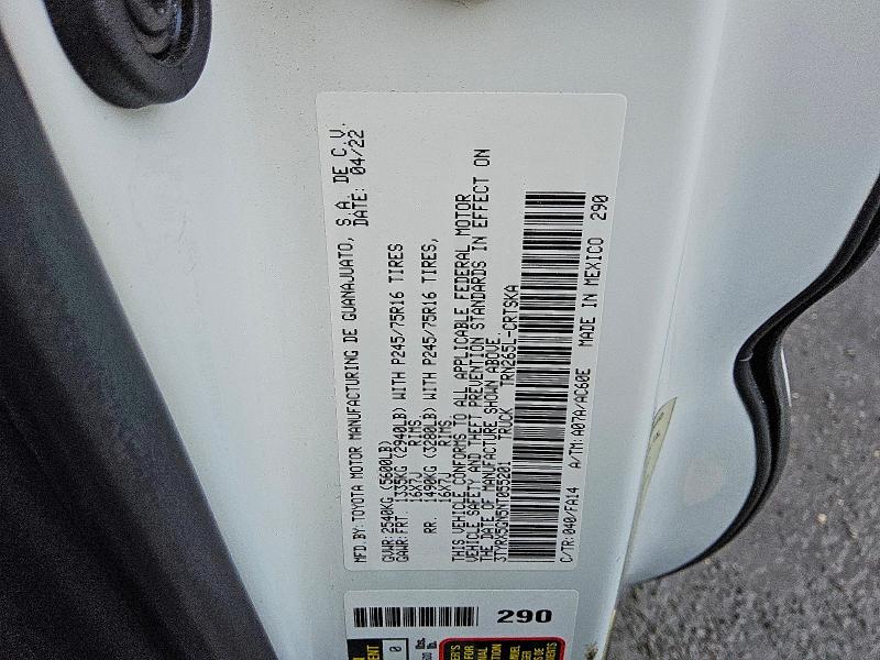 Aukcja sprzedaży 2022 Toyota Tacoma, vin: 3TYRX5GN5NT055201, numer aukcji: 69634316