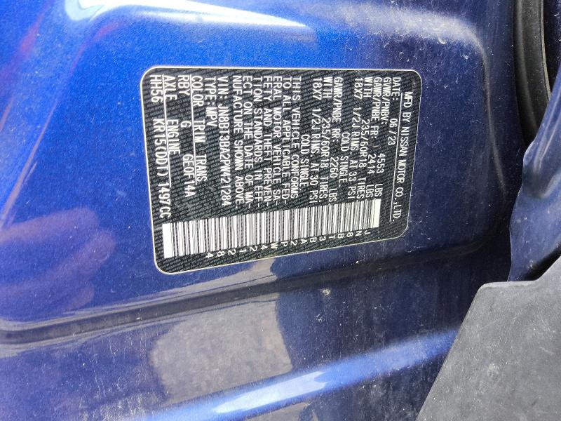 Aukcja sprzedaży 2023 Nissan Rogue, vin: JN8BT3BA2PW421284, numer aukcji: 65089956
