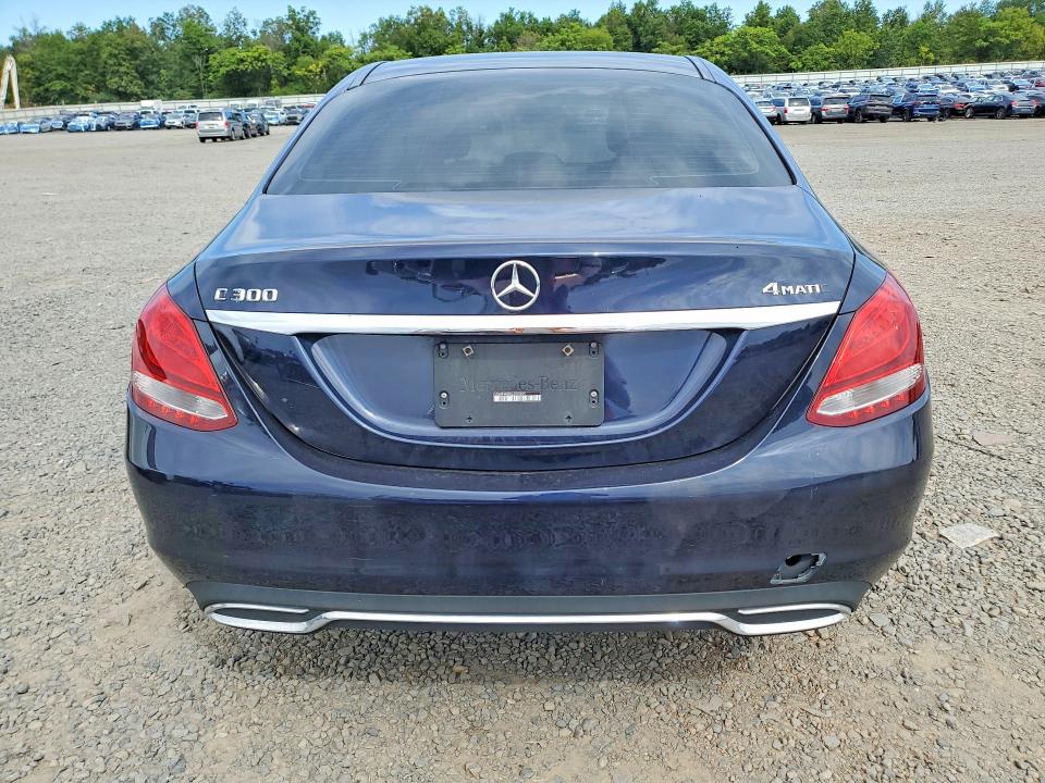 2016 Mercedes-benz C მანქანა იყიდება აუქციონზე, vin: 55SWF4KBXGU109395, აუქციონის ნომერი: 68551606