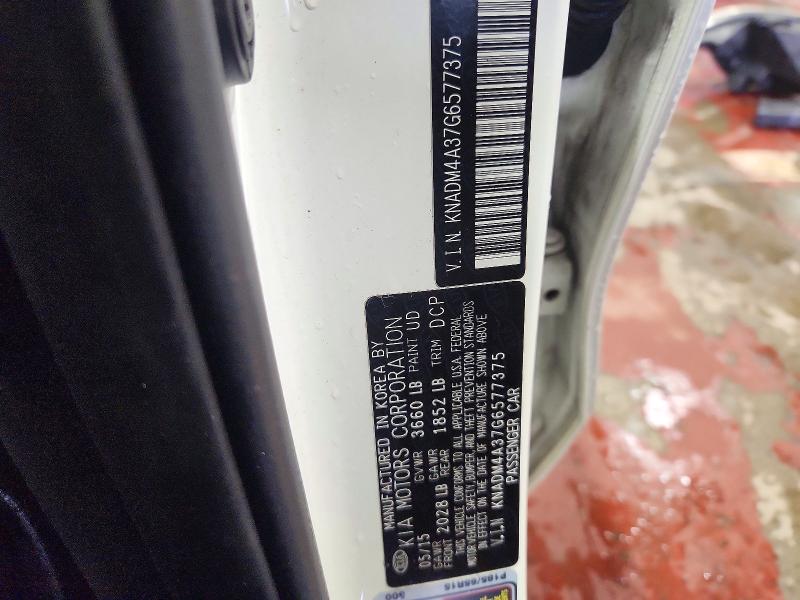 Продажа на аукционе авто 2016 Kia Rio, vin: KNADM4A37G6577375, номер лота: 67277356
