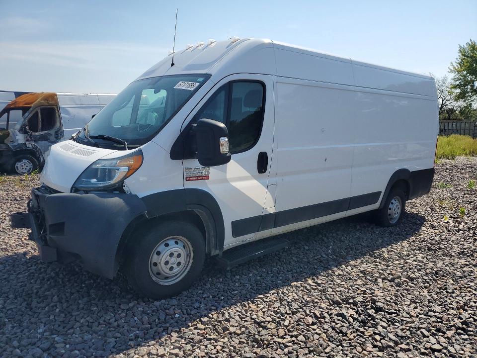 67171586 :رقم المزاد ، 3C6URVJG6KE542558 vin ، 2019 Ram Promaster 3500 مزاد بيع