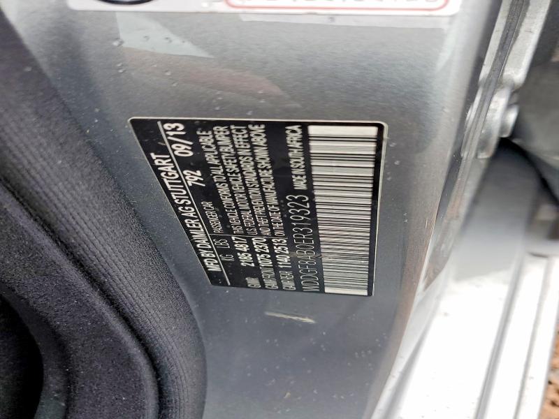 66126856 :رقم المزاد ، WDDGF8AB0ER319323 vin ، 2014 Mercedes-benz C مزاد بيع