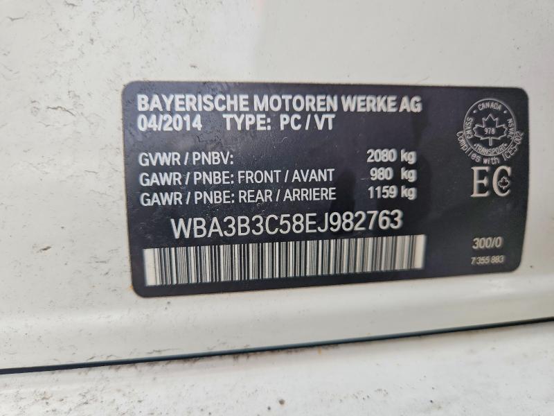 Продаж на аукціоні авто 2014 Bmw 328, vin: WBA3B3C58EJ982763, номер лоту: 66933046