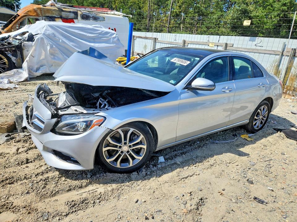 67989606 :رقم المزاد ، 55SWF4KB6GU177256 vin ، 2016 Mercedes-benz C مزاد بيع