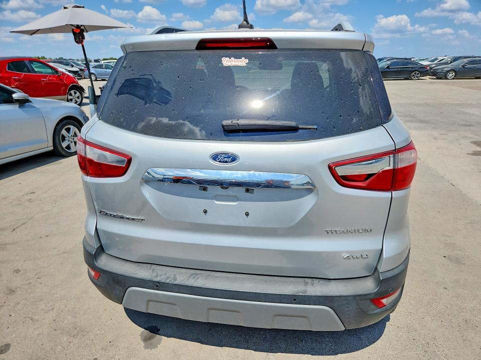 Продаж на аукціоні авто 2019 Ford Ecosport, vin: MAJ6S3KL0KC257860, номер лоту: 65411006