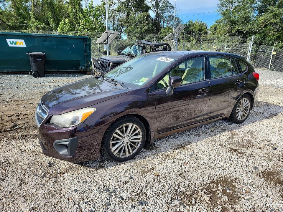 Auction sale of the 2013 Subaru Impreza, vin: JF1GPAD68DH201561, lot number: 70653856