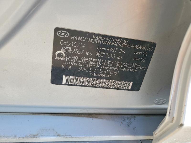Продаж на аукціоні авто 2015 Hyundai Sonata, vin: 5NPE34AF3FH110561, номер лоту: 66860926