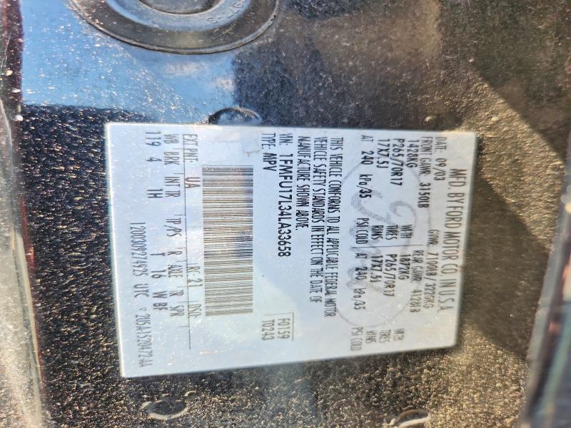 Продаж на аукціоні авто 2004 Ford Expedition, vin: 1FMFU17L34LA33658, номер лоту: 68704896