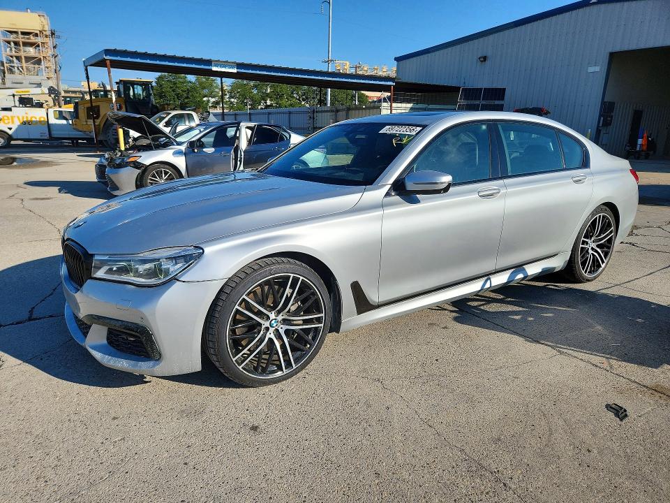 2018 Bmw 750 მანქანა იყიდება აუქციონზე, vin: WBA7F0C5XJGM23100, აუქციონის ნომერი: 69722356