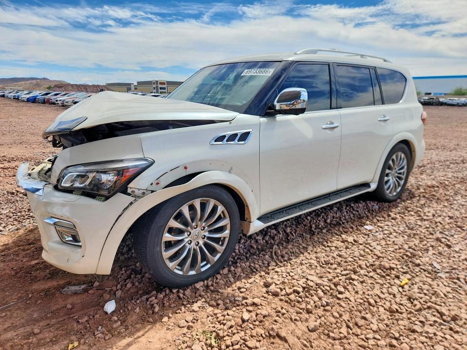 2016 Infiniti Qx80 მანქანა იყიდება აუქციონზე, vin: JN8AZ2NF5G9610151, აუქციონის ნომერი: 69733686