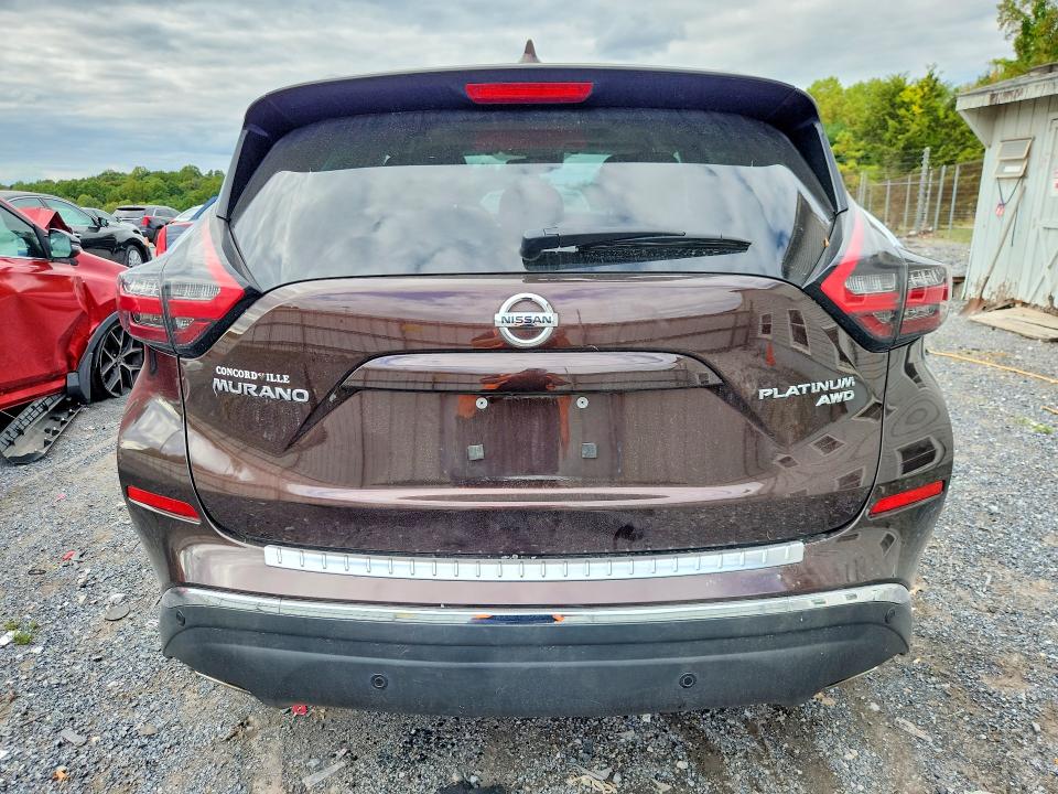 71182476 :رقم المزاد ، 5N1AZ2DS3LN120184 vin ، 2020 Nissan Murano مزاد بيع
