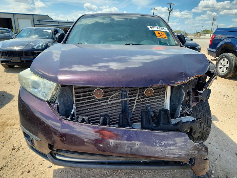 Продажа на аукционе авто 2013 Toyota Highlander, vin: 5TDZA3EH3DS036188, номер лота: 69796886