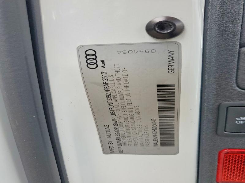 Aukcja sprzedaży 2017 Audi A4, vin: WAUENAF47HN064149, numer aukcji: 67398486