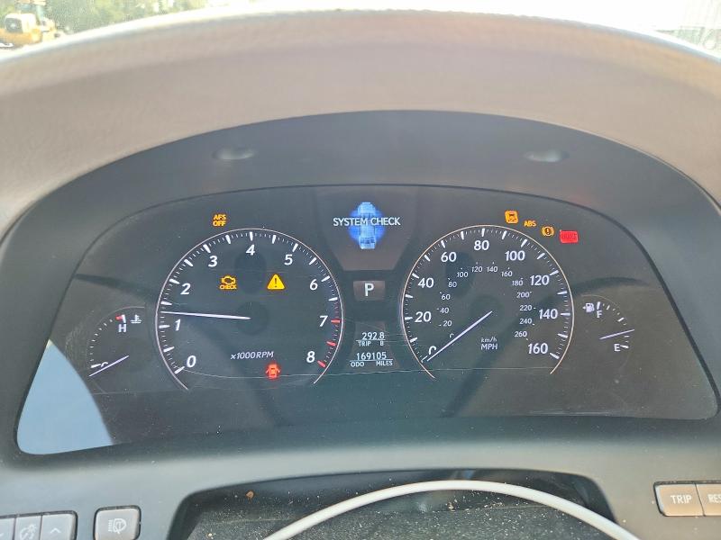 2007 Lexus Ls მანქანა იყიდება აუქციონზე, vin: JTHBL46F975013778, აუქციონის ნომერი: 68922106