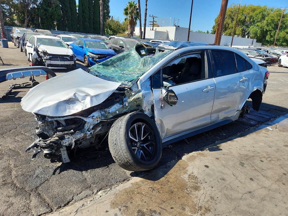 Продаж на аукціоні авто 2022 Toyota Corolla, vin: 5YFS4MCE7NP103120, номер лоту: 67093536
