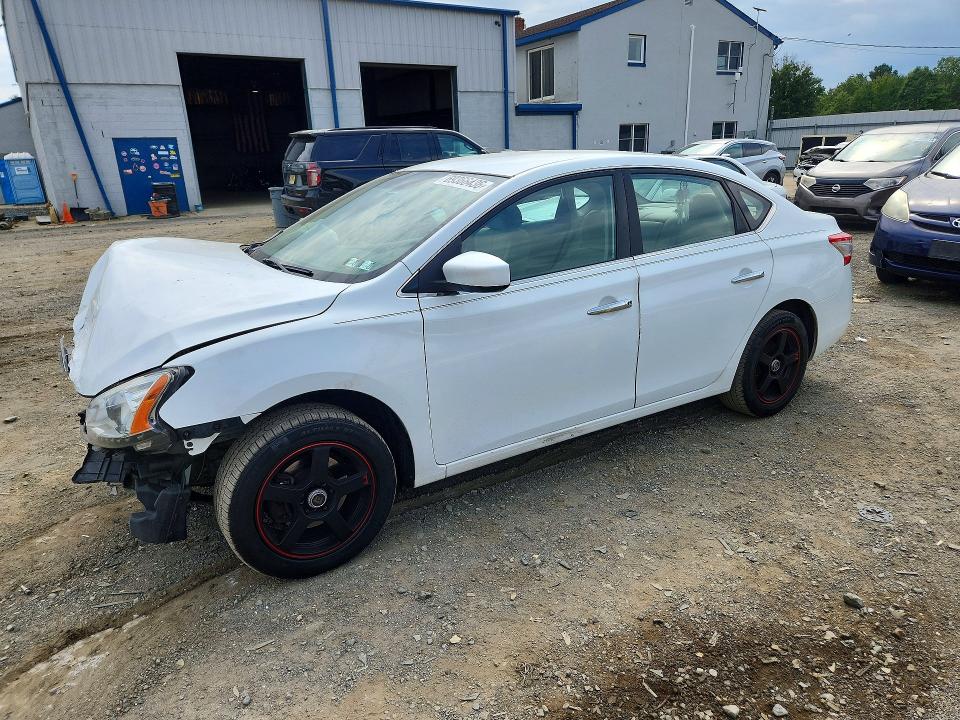 2014 Nissan Sentra მანქანა იყიდება აუქციონზე, vin: 3N1AB7AP8EY253246, აუქციონის ნომერი: 69366436