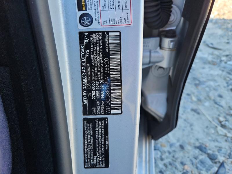 Aukcja sprzedaży 2015 Mercedes-benz S, vin: WDDUG8FB6FA138820, numer aukcji: 68997906