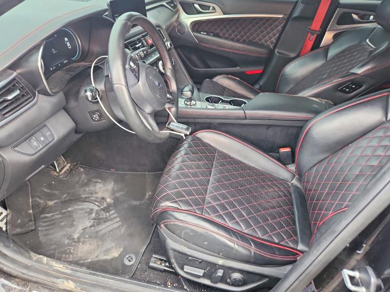 2022 Genesis G70 მანქანა იყიდება აუქციონზე, vin: KMTG54TE2NU100956, აუქციონის ნომერი: 69610456