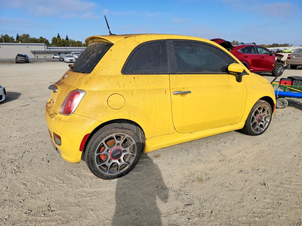 2012 Fiat 500 მანქანა იყიდება აუქციონზე, vin: 3C3CFFBR4CT107607, აუქციონის ნომერი: 68199046