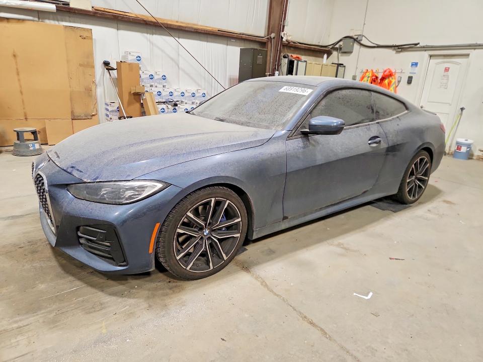 2021 Bmw 430xi მანქანა იყიდება აუქციონზე, vin: WBA73AP0XMCF10670, აუქციონის ნომერი: 68919296