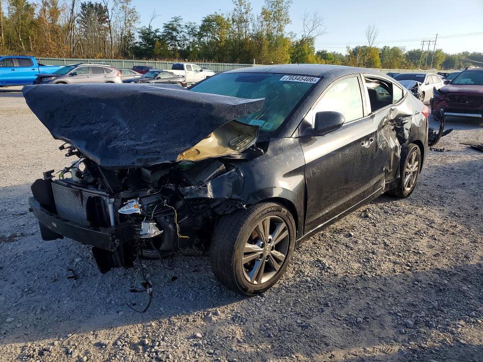 2018 Hyundai Elantra მანქანა იყიდება აუქციონზე, vin: KMHD84LF8JU466086, აუქციონის ნომერი: 70345406