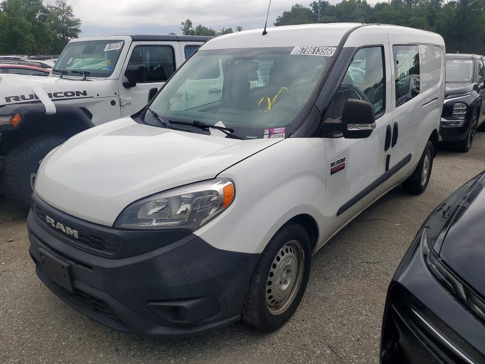 67861356 :رقم المزاد ، ZFBHRFABXL6P55236 vin ، 2020 Ram Promaster City مزاد بيع