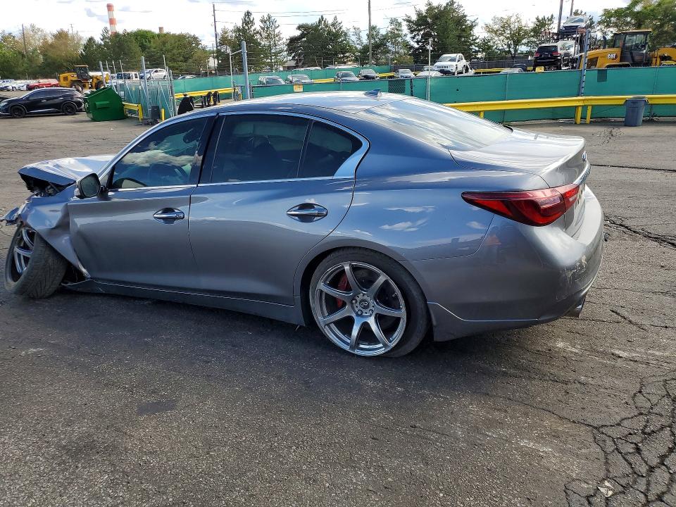2018 Infiniti Q50 მანქანა იყიდება აუქციონზე, vin: JN1FV7AR4JM481885, აუქციონის ნომერი: 46179596