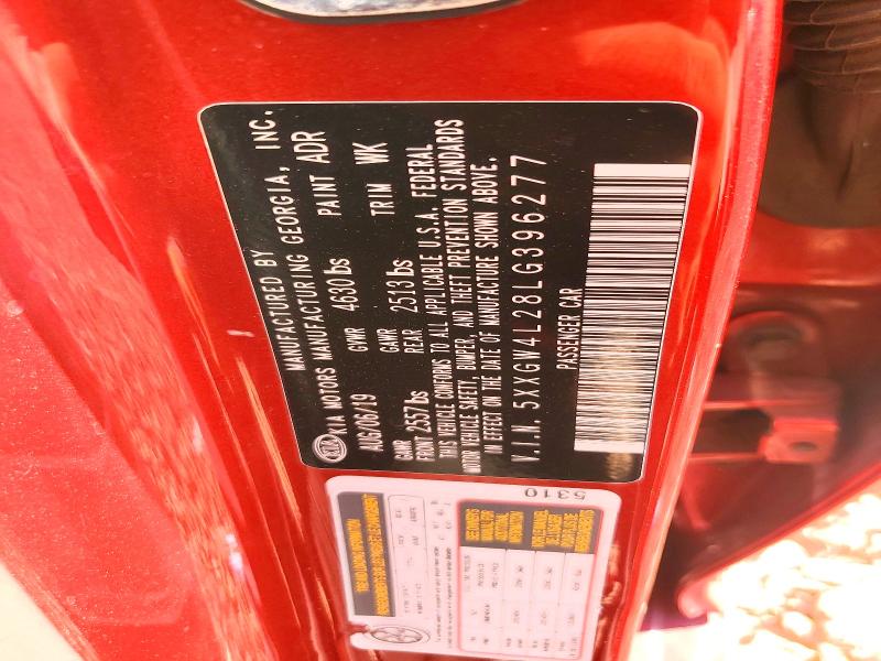 Продаж на аукціоні авто 2019 Kia Optima, vin: 5XXGW4L28LG396277, номер лоту: 69435756