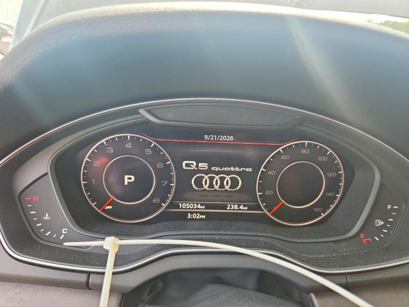 2019 Audi Q5 მანქანა იყიდება აუქციონზე, vin: WA1BNAFY1K2027917, აუქციონის ნომერი: 69490106