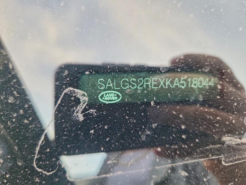 Aukcja sprzedaży 2019 Land Rover Range Rover, vin: SALGS2REXKA518044, numer aukcji: 70993076