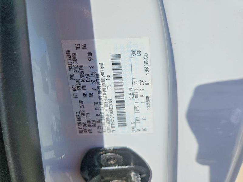 Продажа на аукционе авто 2022 Ford F150, vin: 1FTEX1CPXNKD27209, номер лота: 68642796