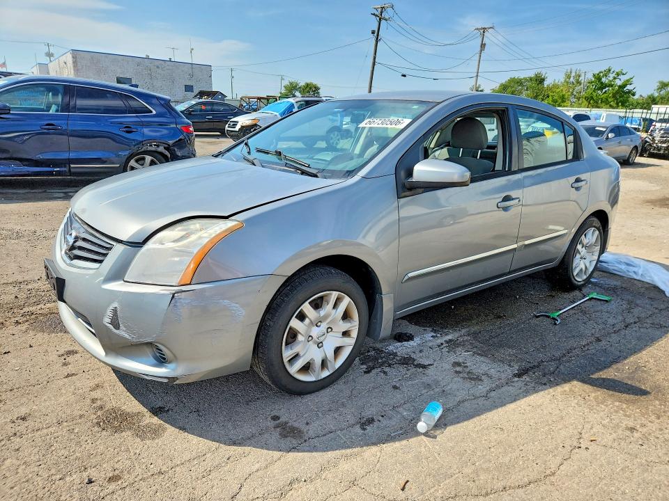 2011 Nissan Sentra მანქანა იყიდება აუქციონზე, vin: 3N1AB6AP3BL705560, აუქციონის ნომერი: 66730506